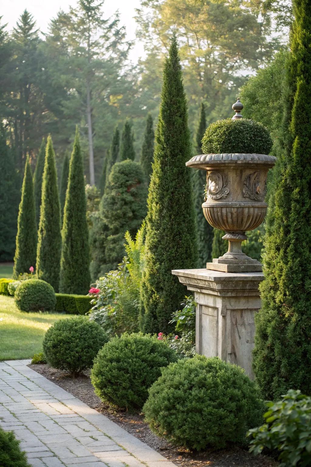 Arborvitae convert your garden attributes into prominent focal elements.