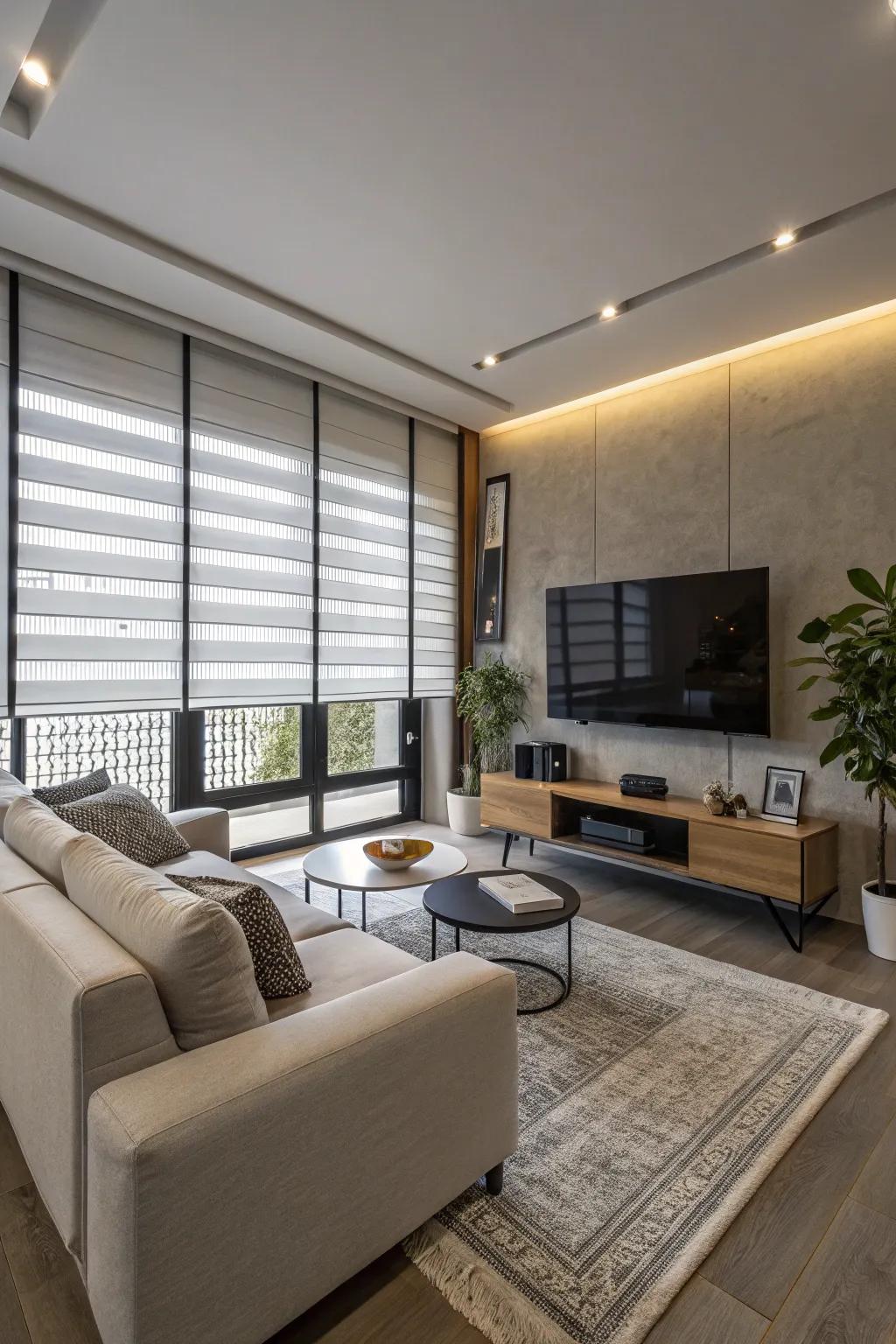 Smart shades bring modern convenience to your home.