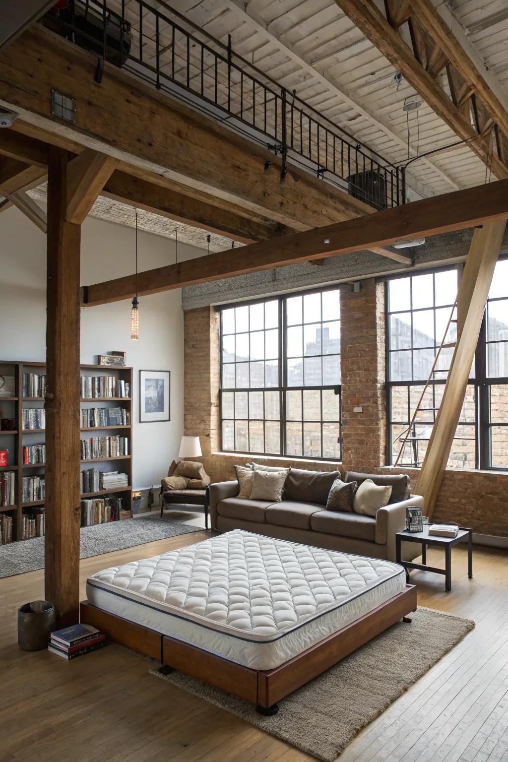Lift your living space with a stylish loft design.