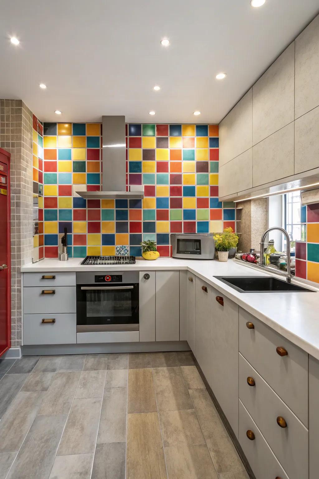 Strong colors add vibrancy and personality.