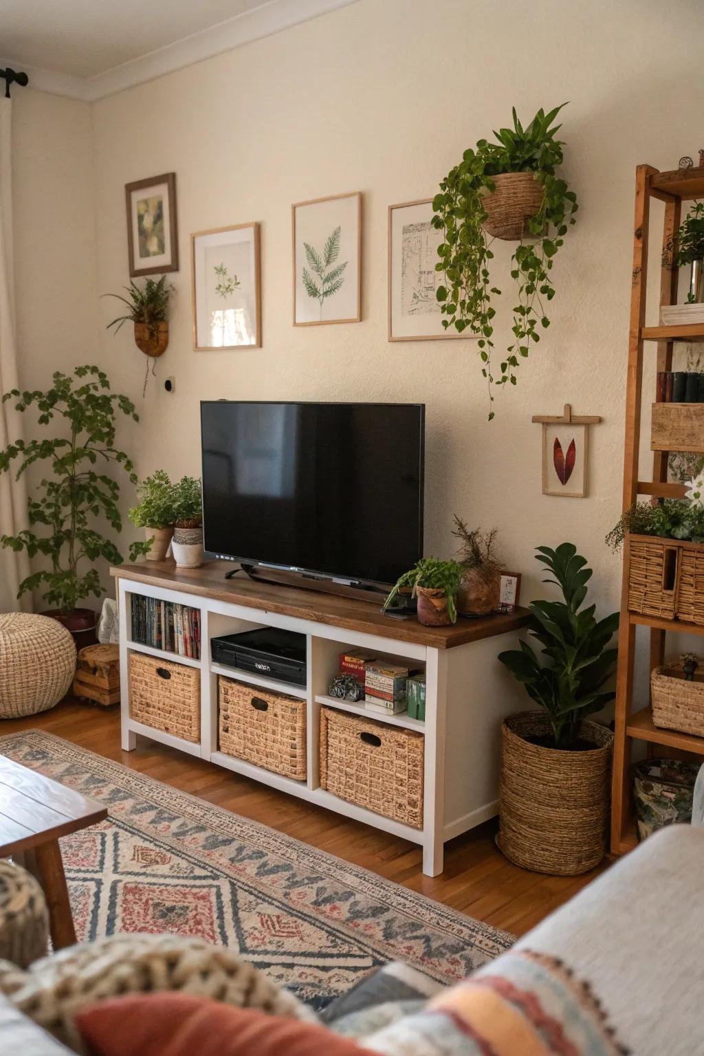 Decorative touches adding a personal element.