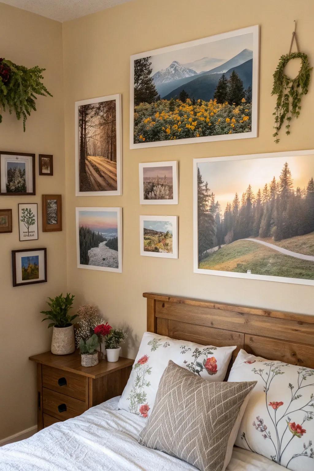 Nature-inspired art brings the serenity of the outdoors inside.