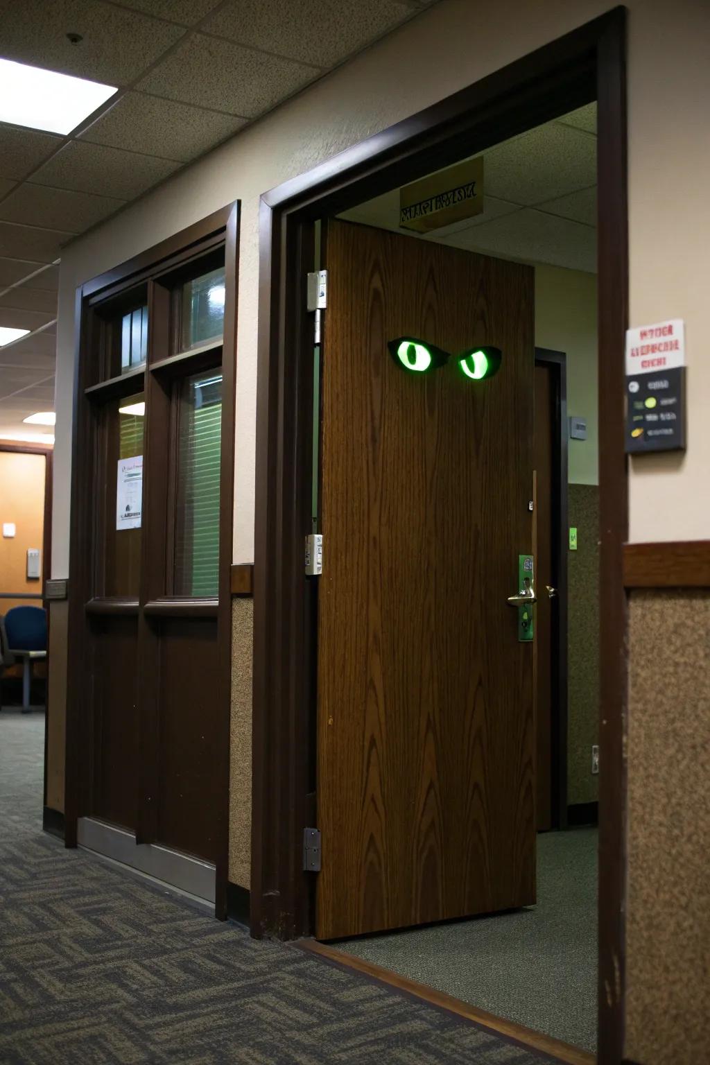 The eyes prevail – a spectral revelation.