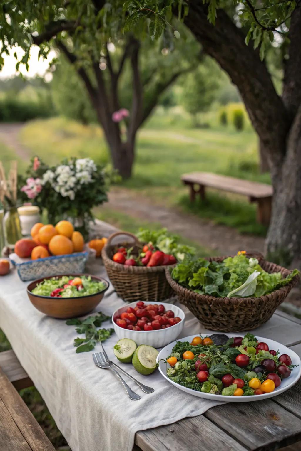 Fresh ingredients result in a revitalizing dinner.
