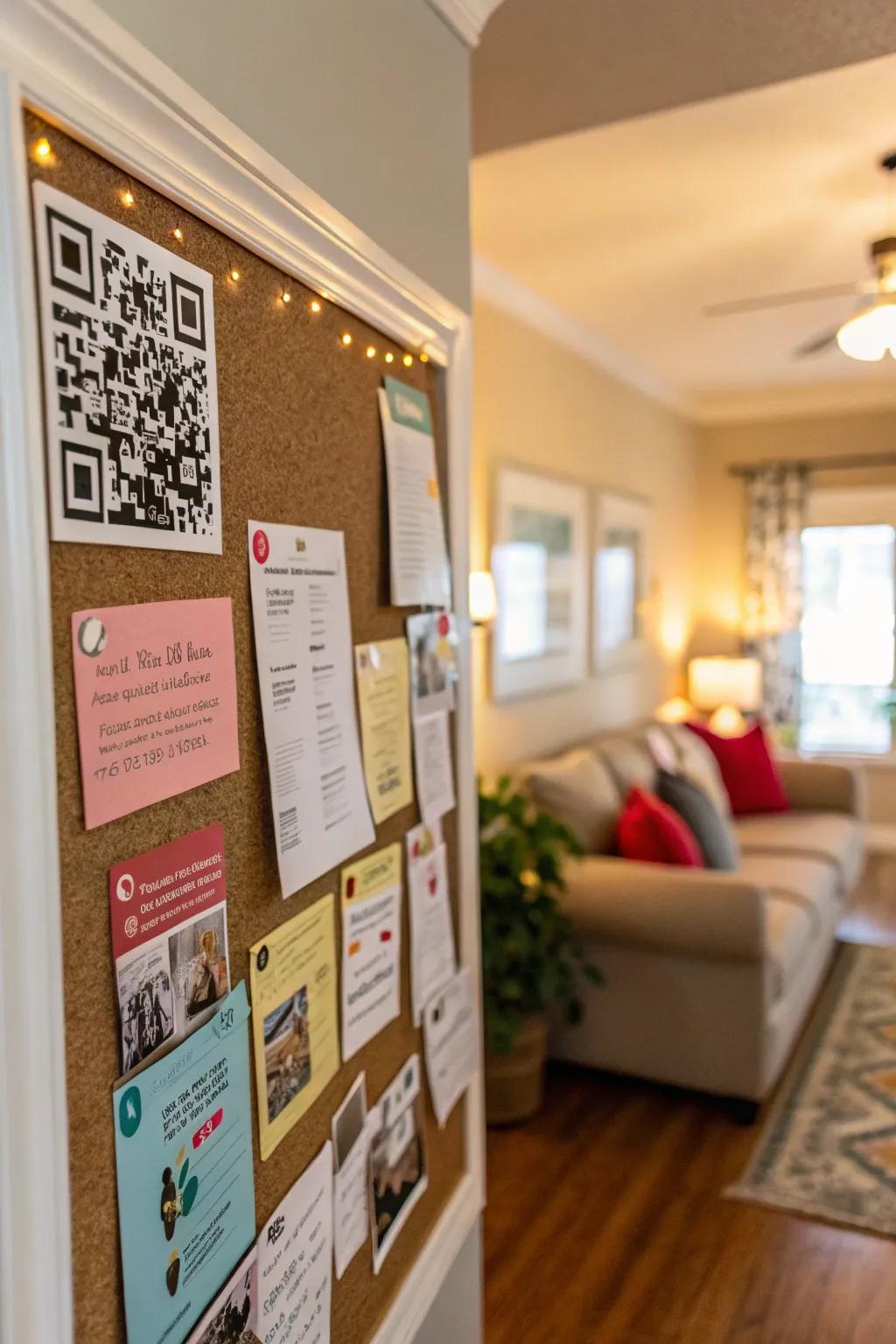 This tech-savvy board integrates links to digital resources and various social media platforms.