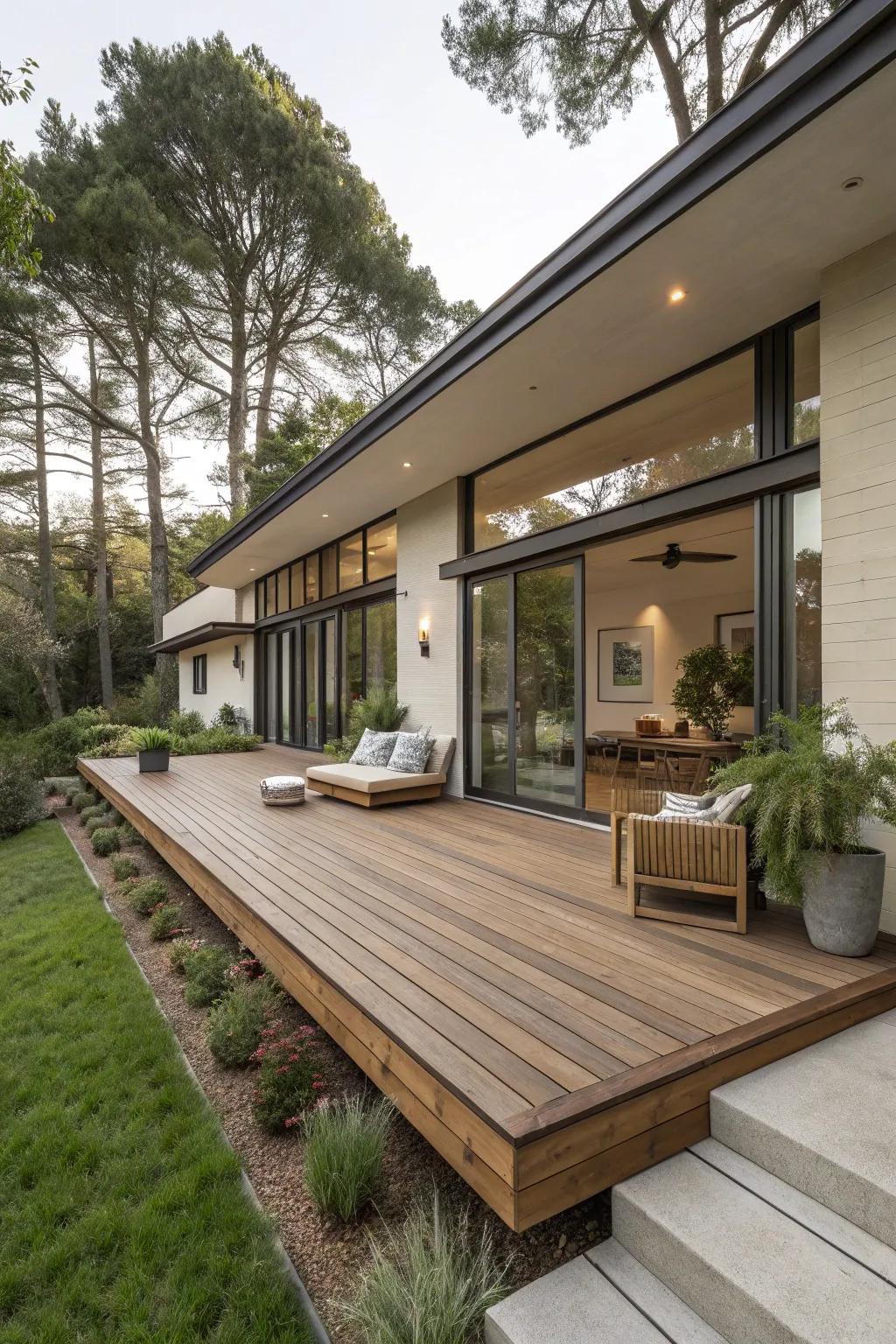 Achieve equilibrium by integrating your veranda with the house’s design.