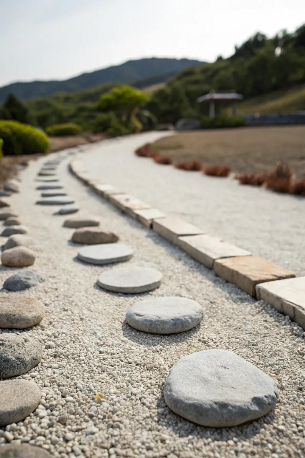 Minimalist blueprints proffer a streamlined and modern appeal in outdoor spaces.