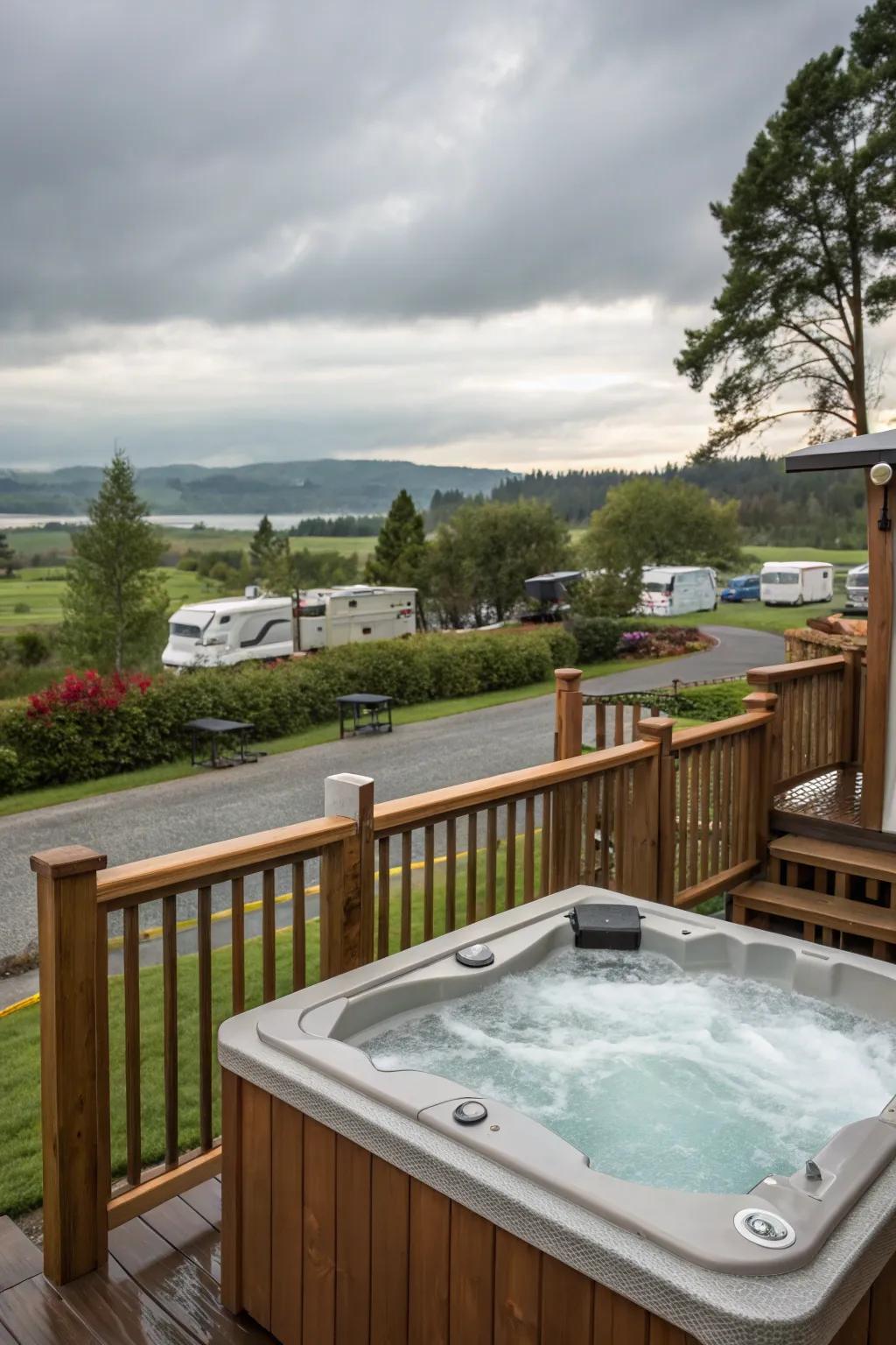 Luxurious features that provide a touch of indulgence.