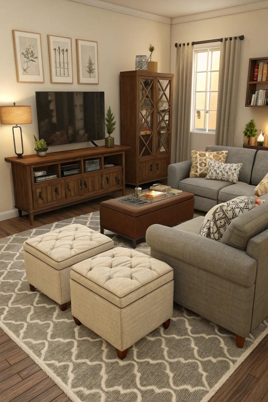 Heighten aesthetic appeal and utility using functional furnishings within your Sims 4 lounge.