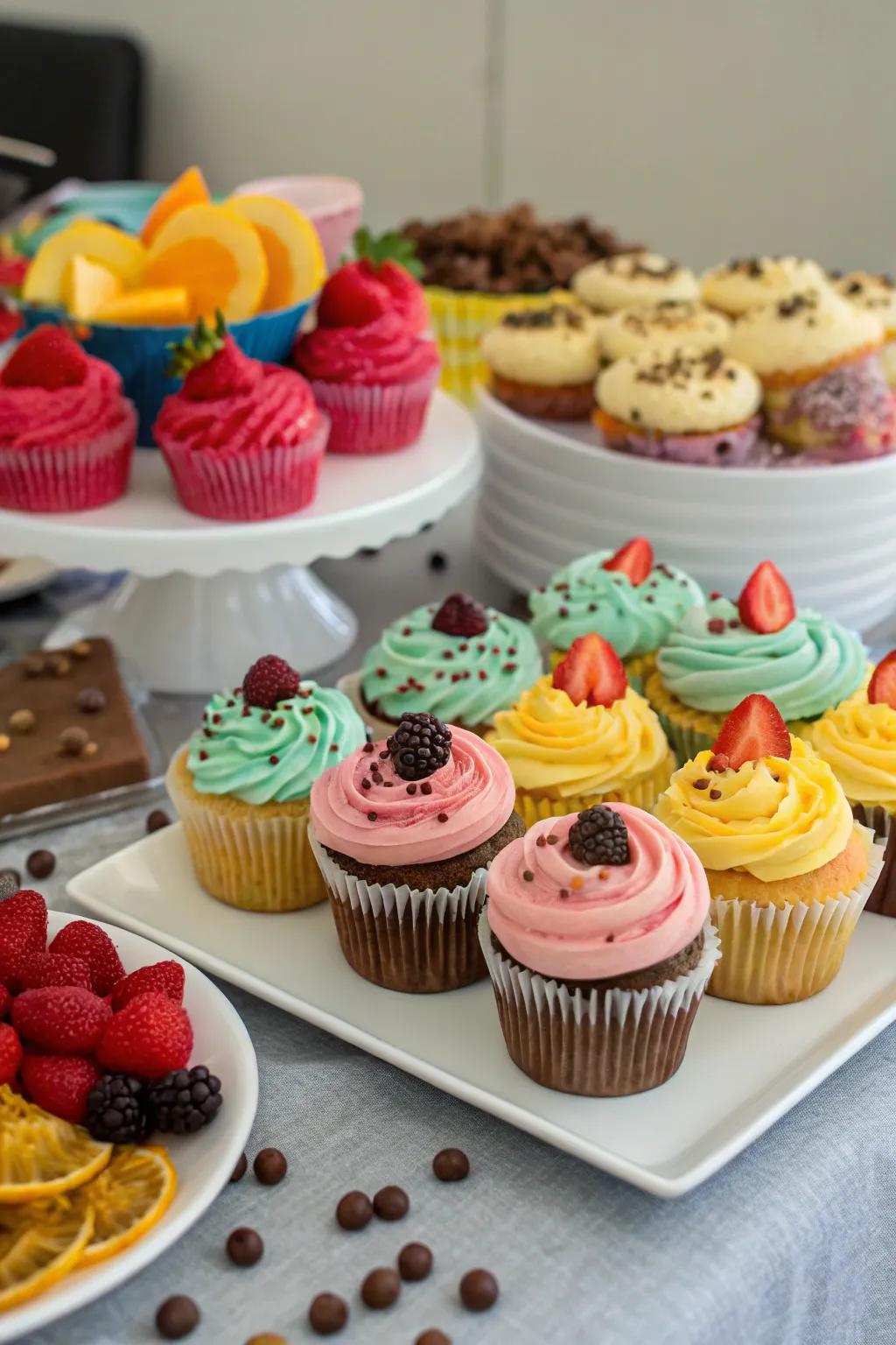 Show your creativity with a cupcake decorating contest.