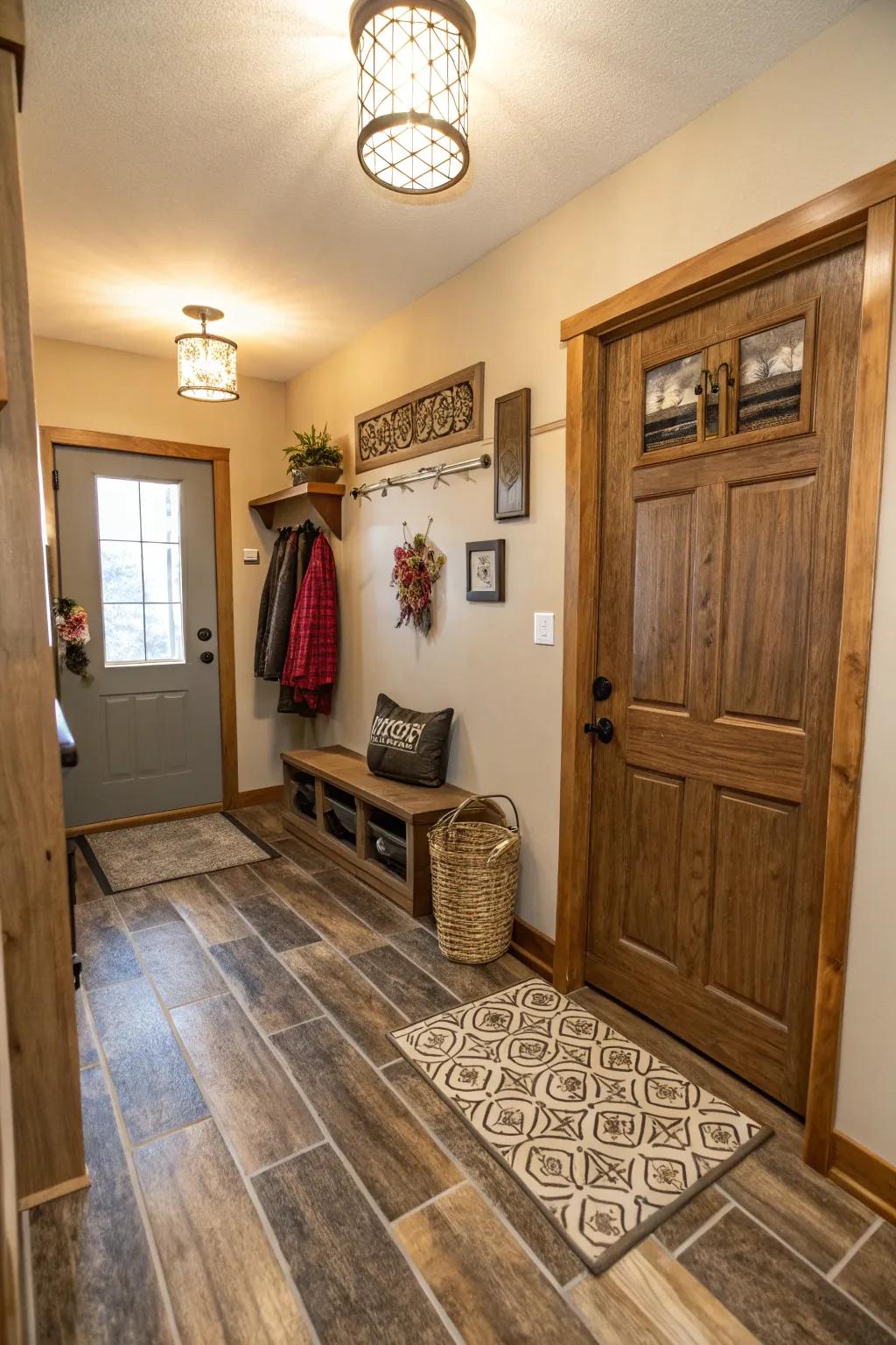 Warm and Welcoming Wood-Look Coverings