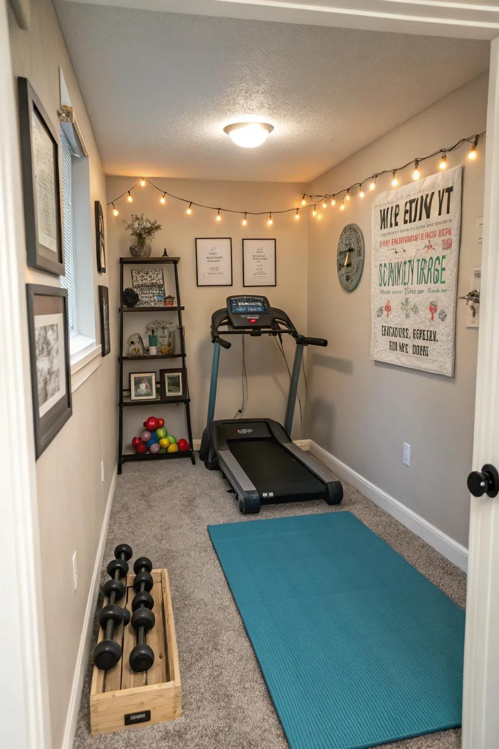 A corner that's utilized well can quickly become your preferred workout location.