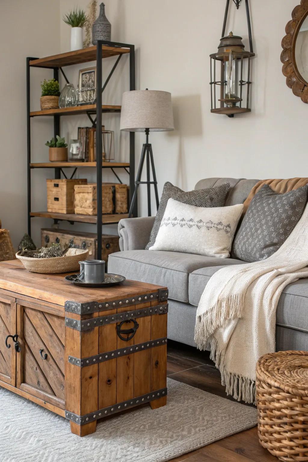 Layered textures contribute abundance and appeal.