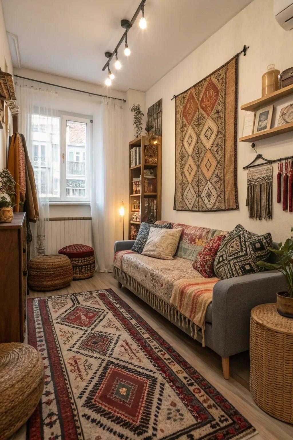 Textures can bring character and depth to your living space.