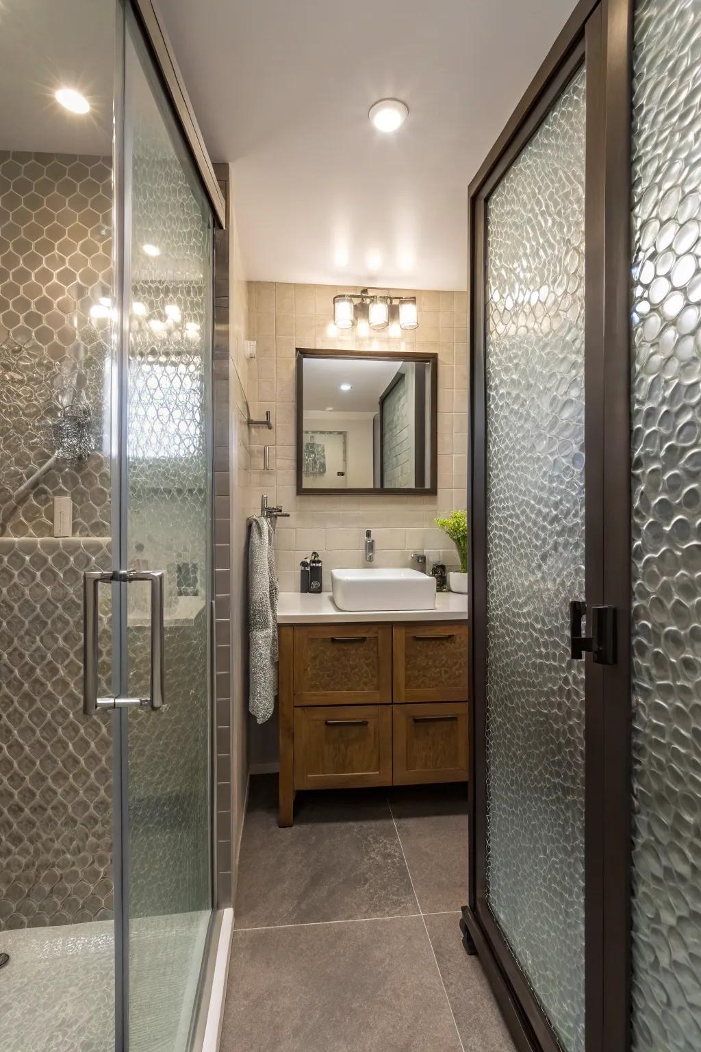 When art meets simple function&mdash;etched glass.