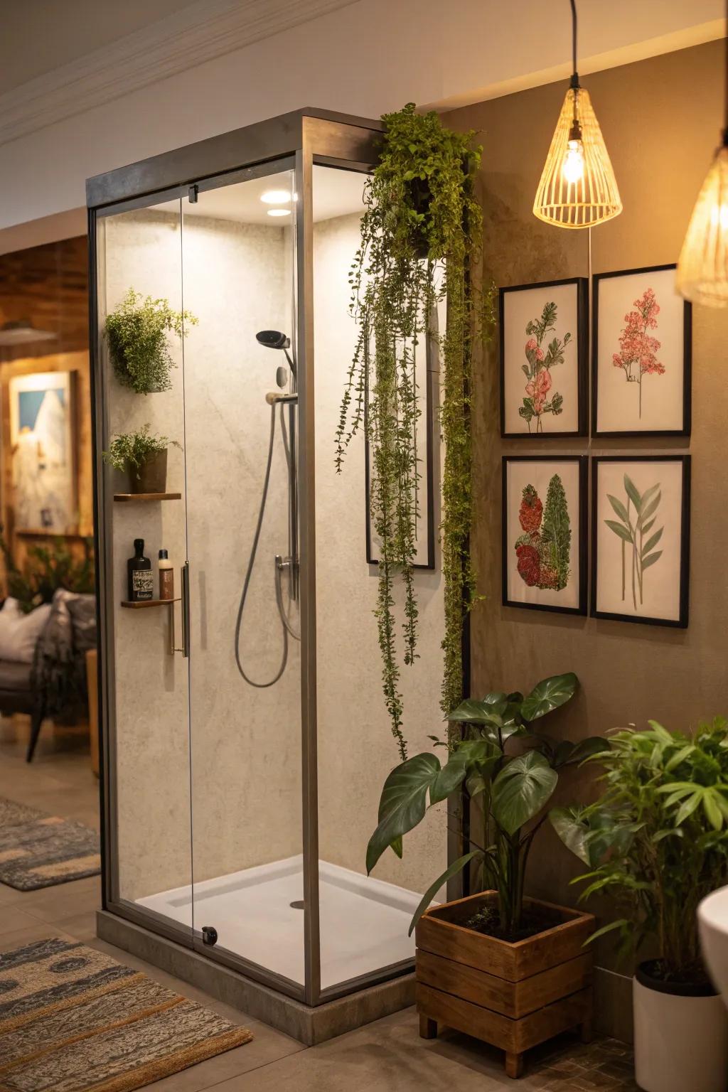 Personal touches add warmth and character.