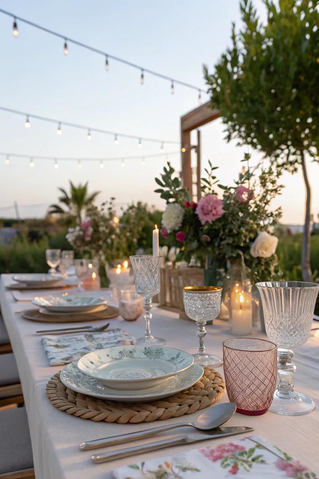 Elevate your dining setup with beautiful and thematic tableware.