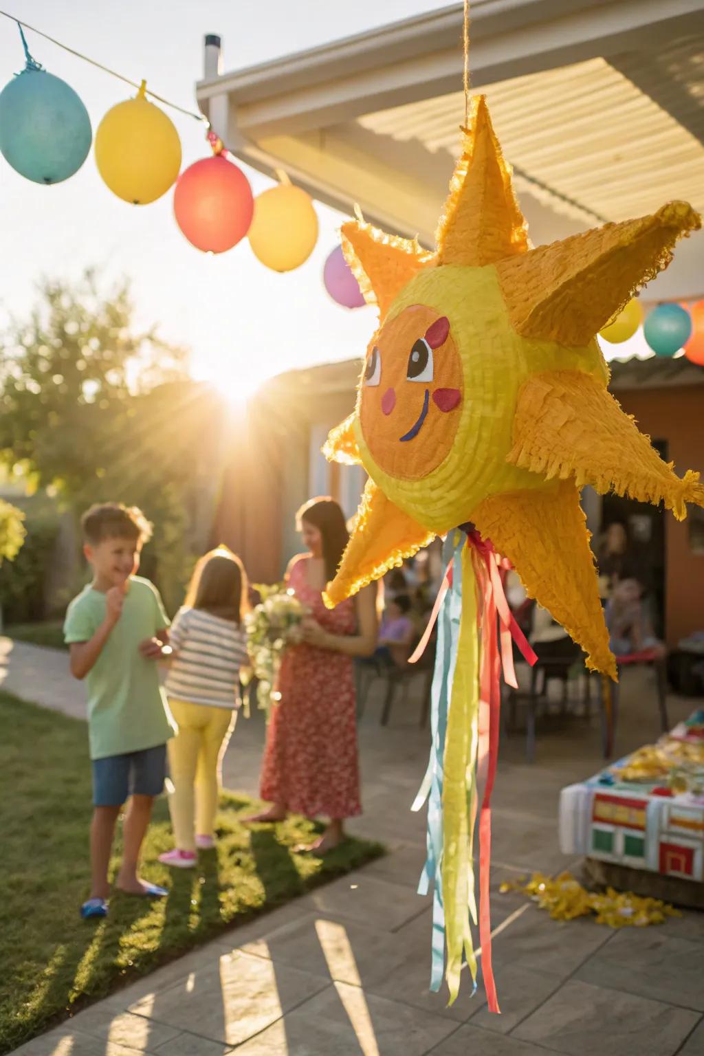 A fun solar surprise incorporates fervor and joy to the festivity.