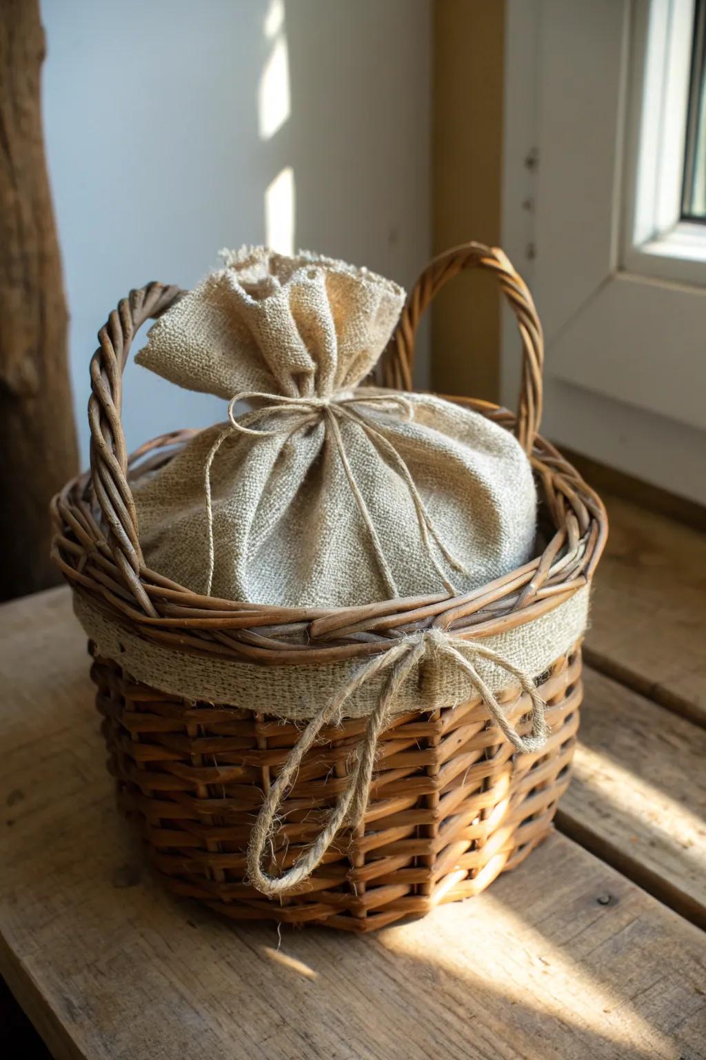 Rustic details that add charm and warmth.