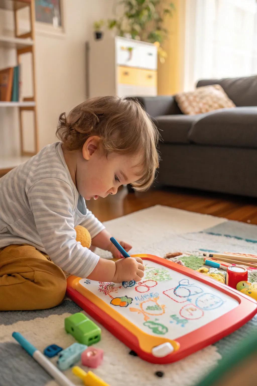 A travel art board for limitless creativity.