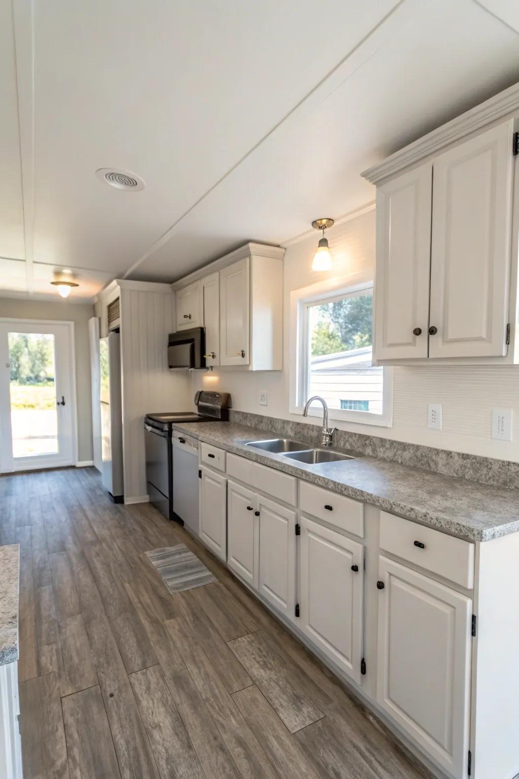 New paint can make your kitchen feel new and bright.