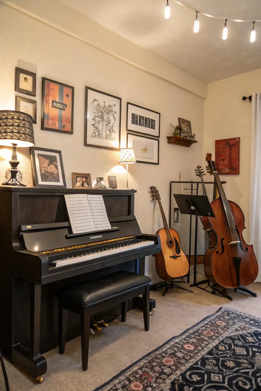 Inspire creativity with a flexible and welcoming music space.