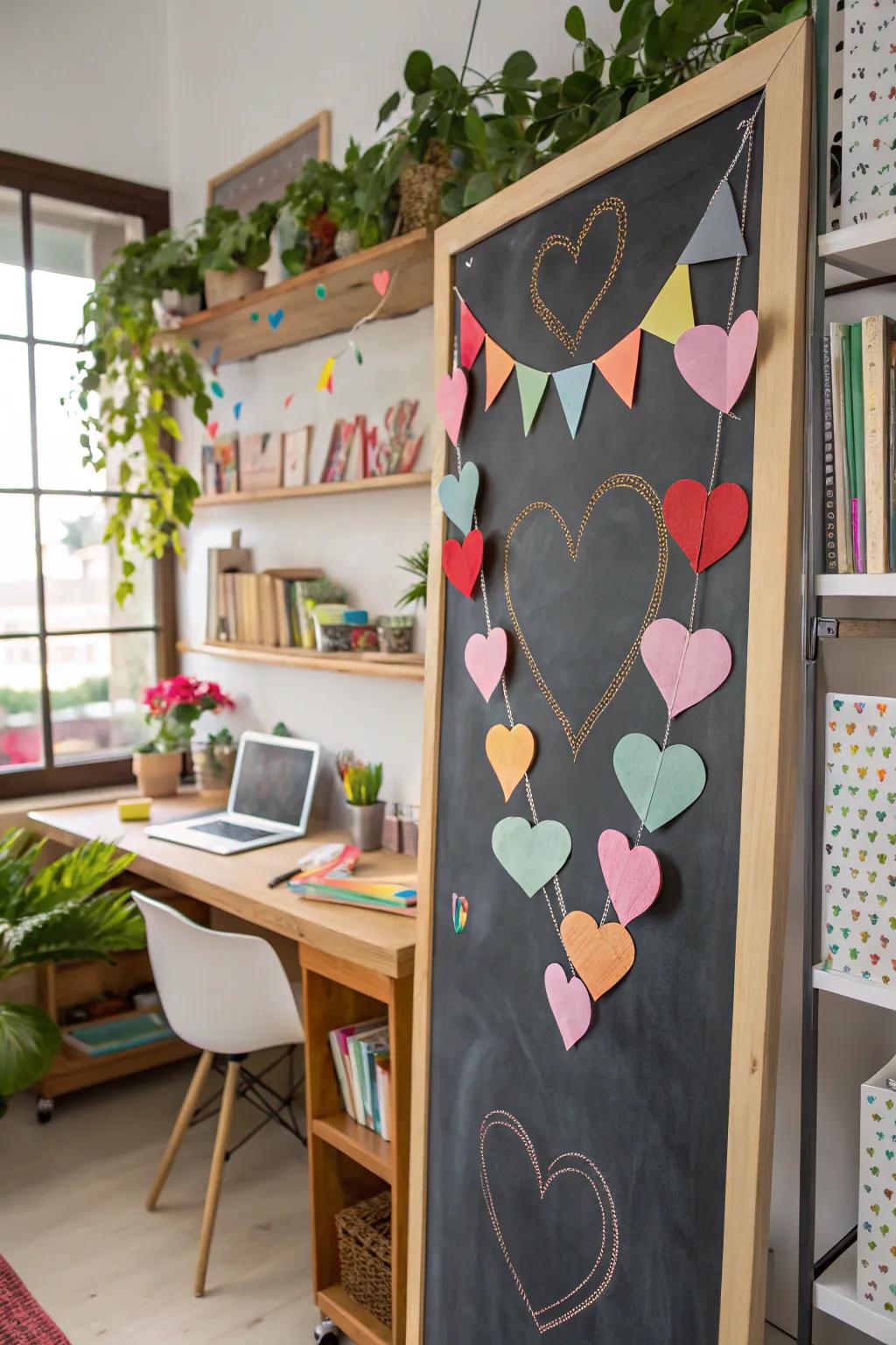 Art elements breathe life into your chalkboard.