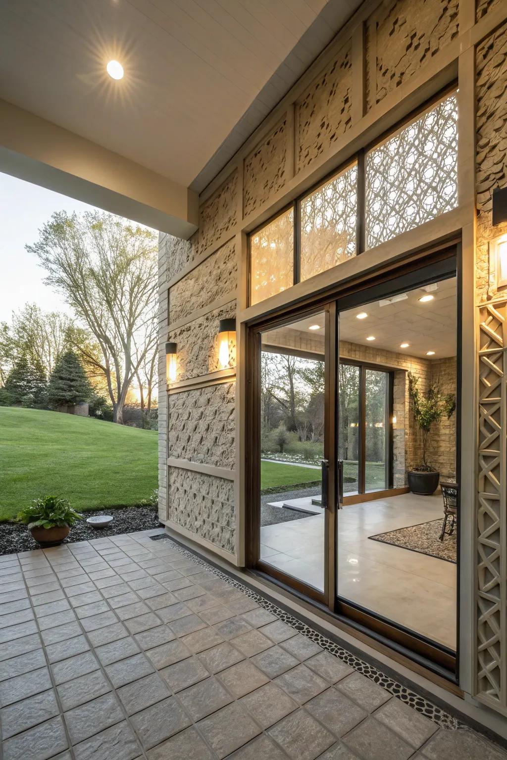 Unique exterior design for visual appeal.