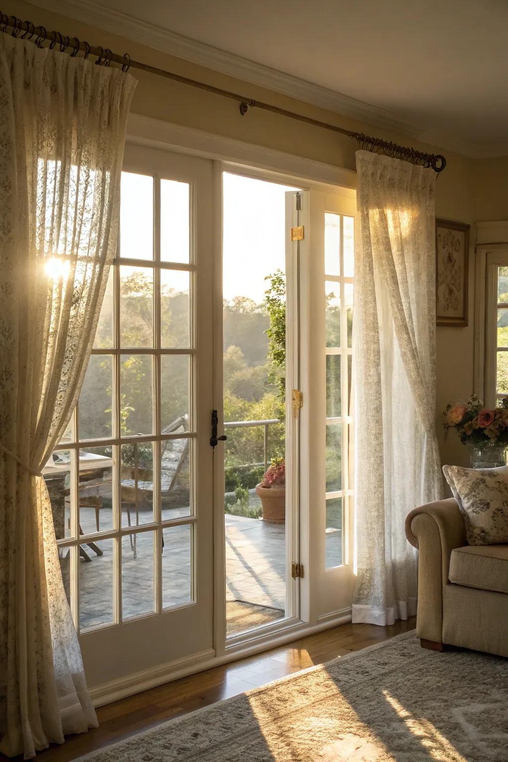 Embrace sunlight with light-sifting solutions.
