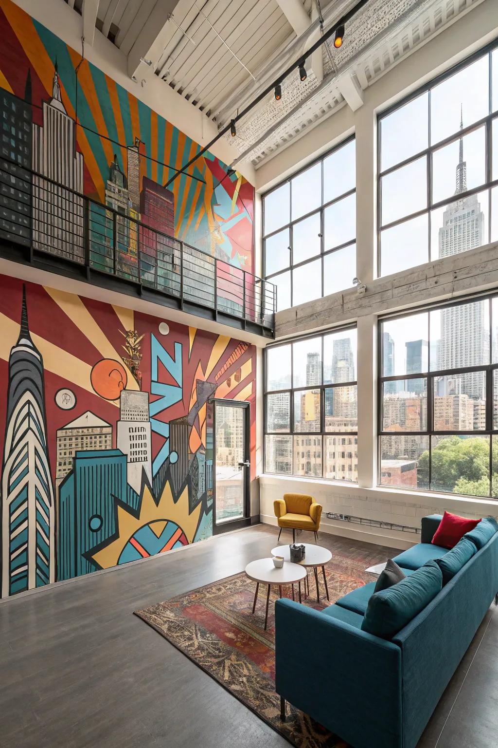 City views add an urban touch to your room.
