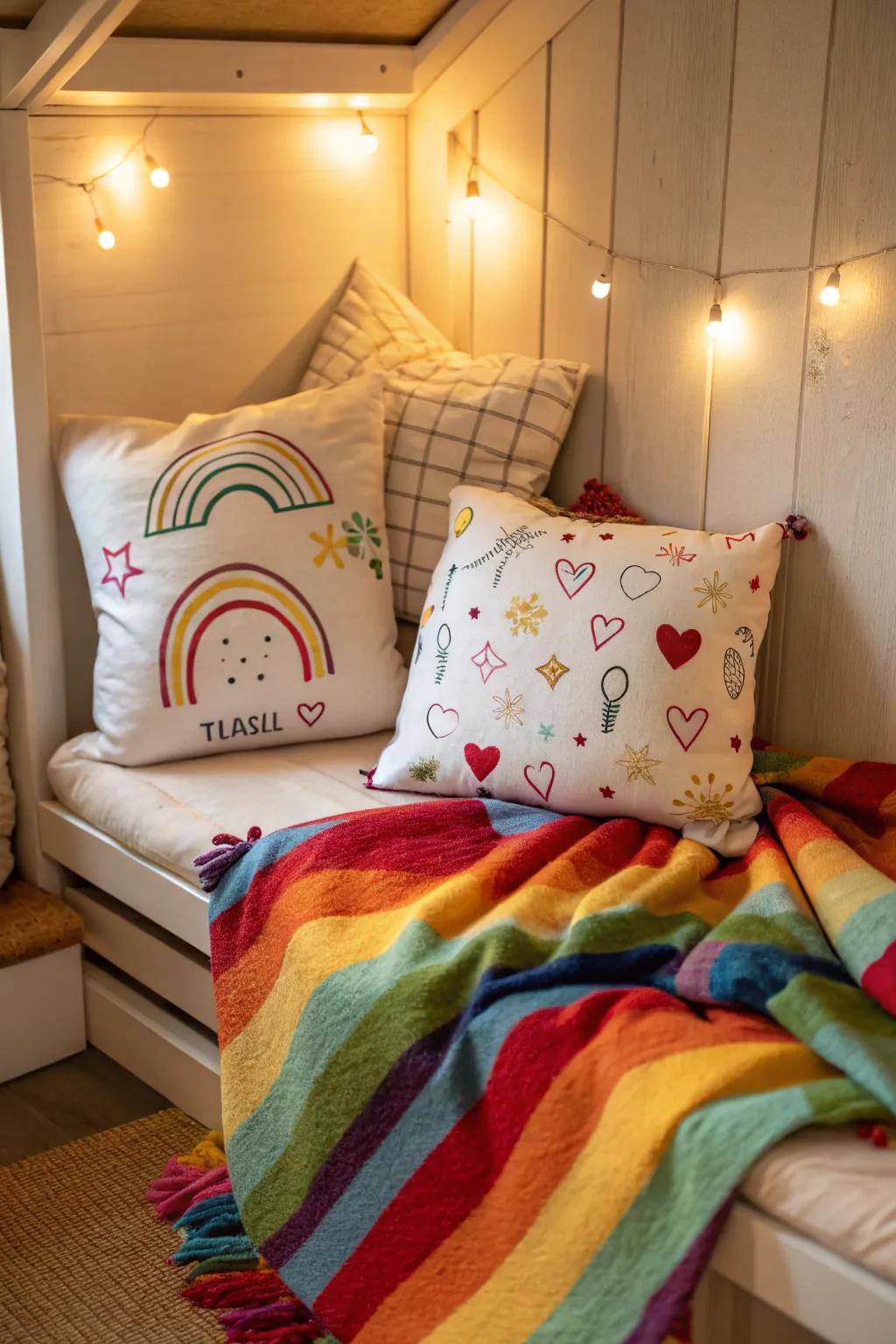 Playful decor for an exciting place