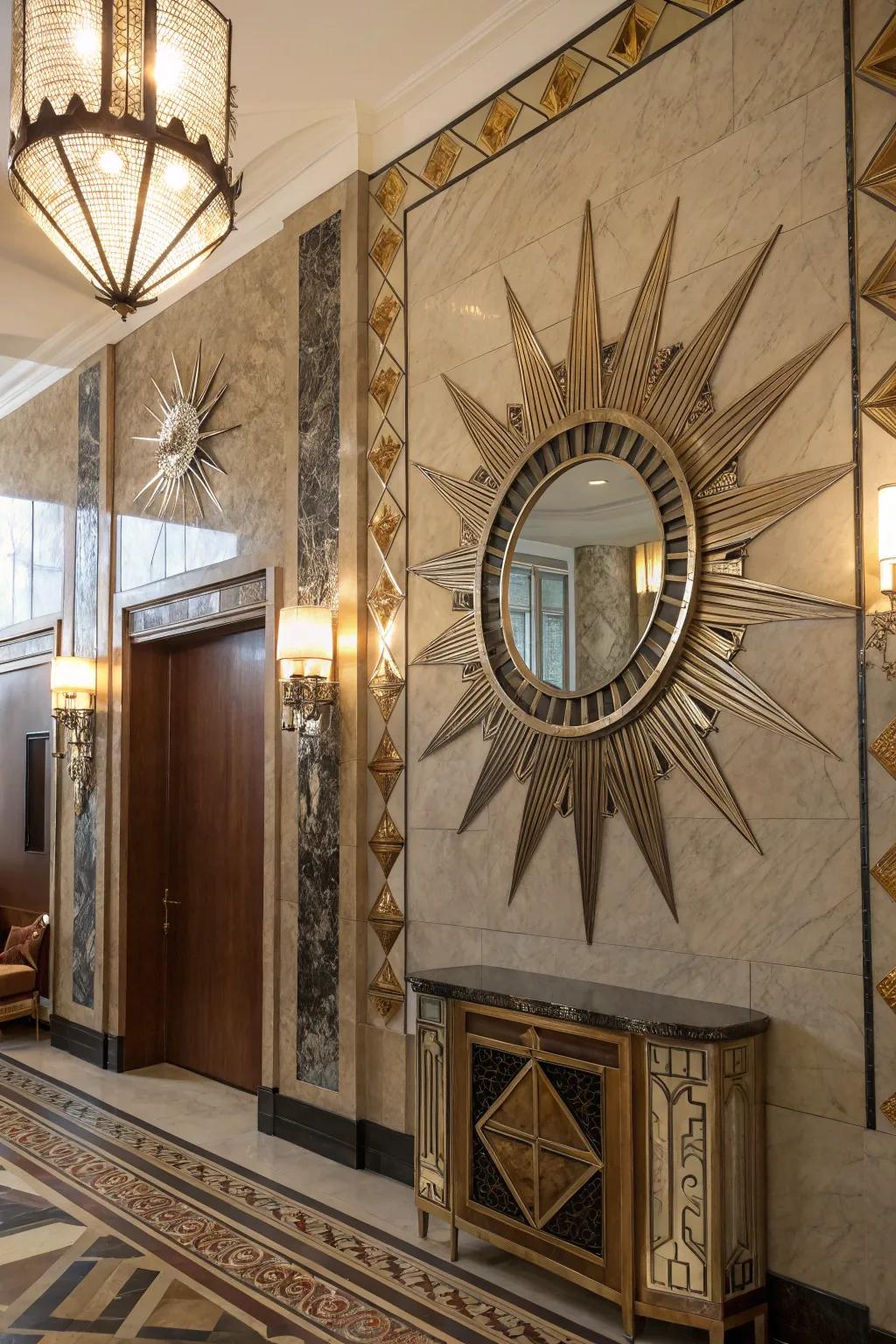 Sunburst symbols bestowing a vibrant touch upon the aesthetic.