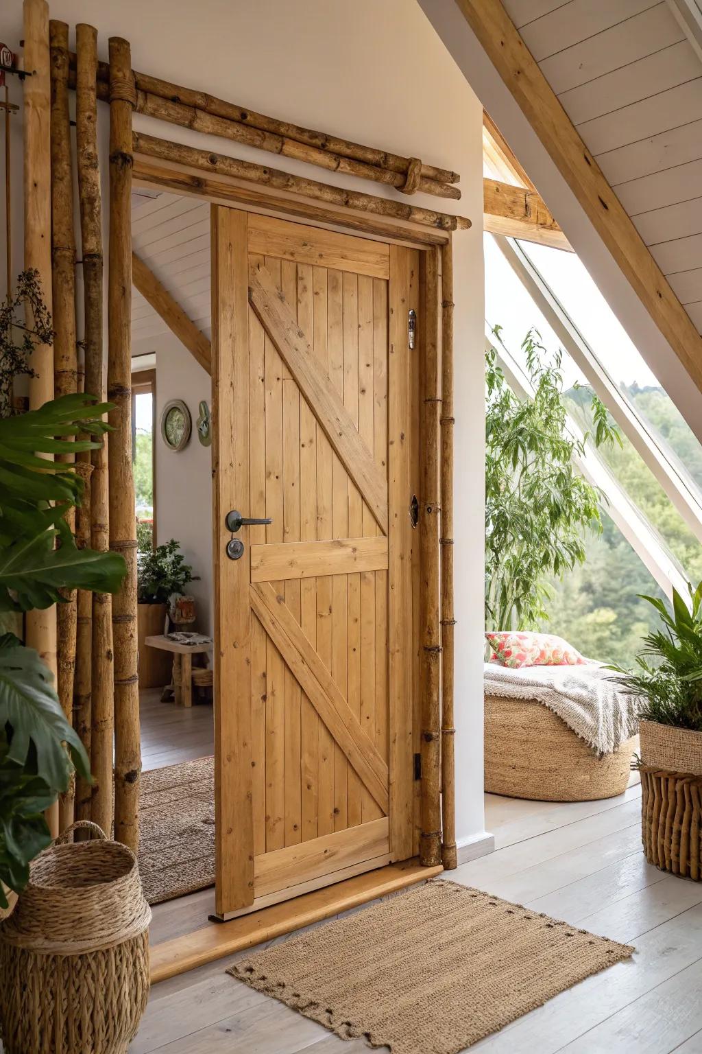 Sustainable trim selections for environmentally mindful dwellings.