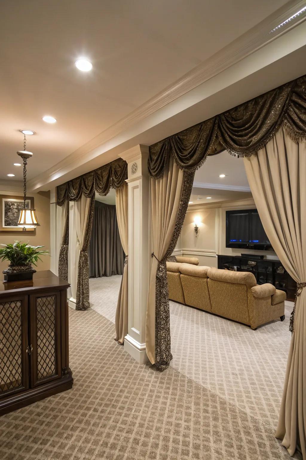 Valances can add a polished finish to your window treatments.