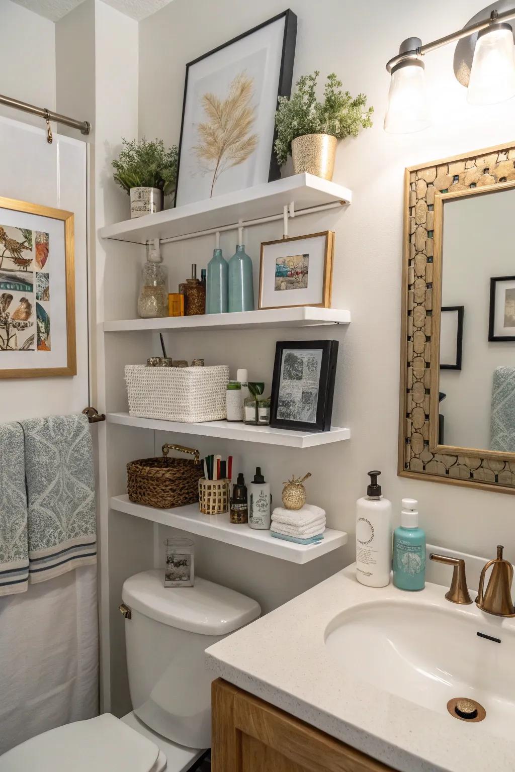 Functional decor blends practicality with aesthetics.