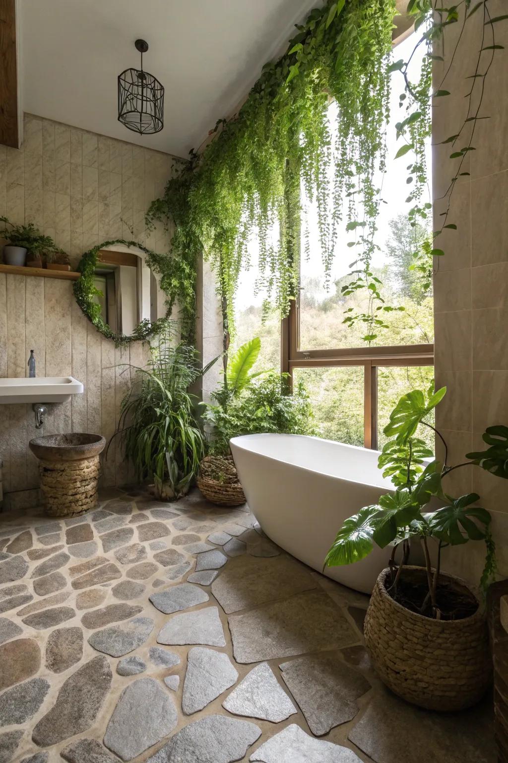 Invite the outdoors in with designs drawn from nature.