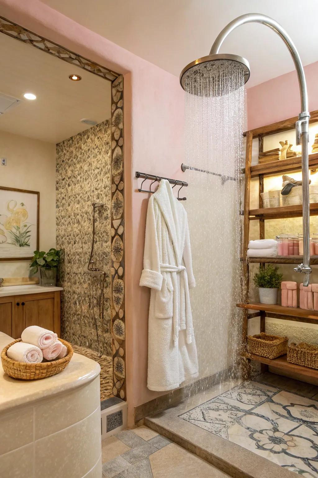 Design a spa-like getaway in your bathroom for ultimate relaxation and luxury.