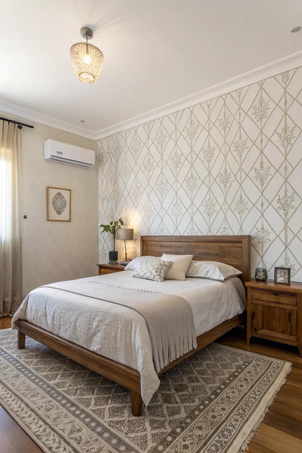 Minimalist decor delivers elegance and tranquility.