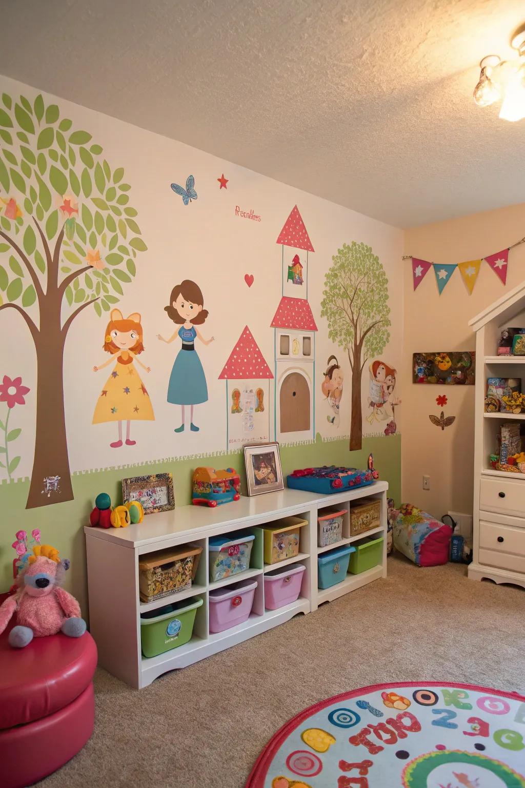 Make the playroom uniquely theirs with personalized decor.