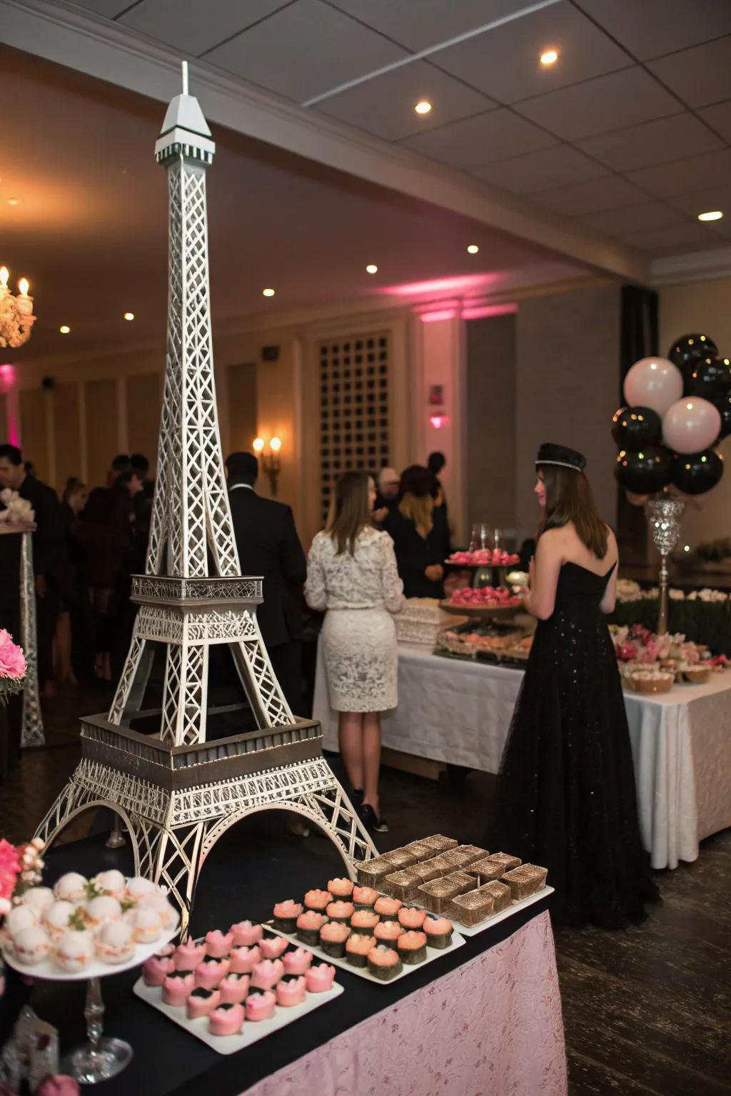 Savor the charm of Paris with this elegant celebration.