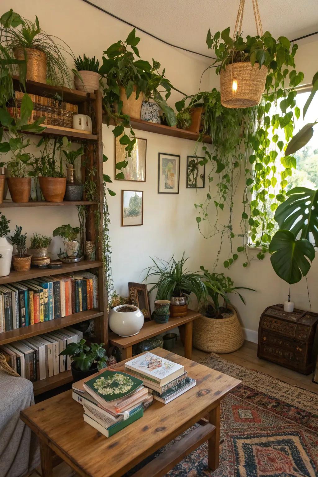 Individual accents make the plant display uniquely yours.