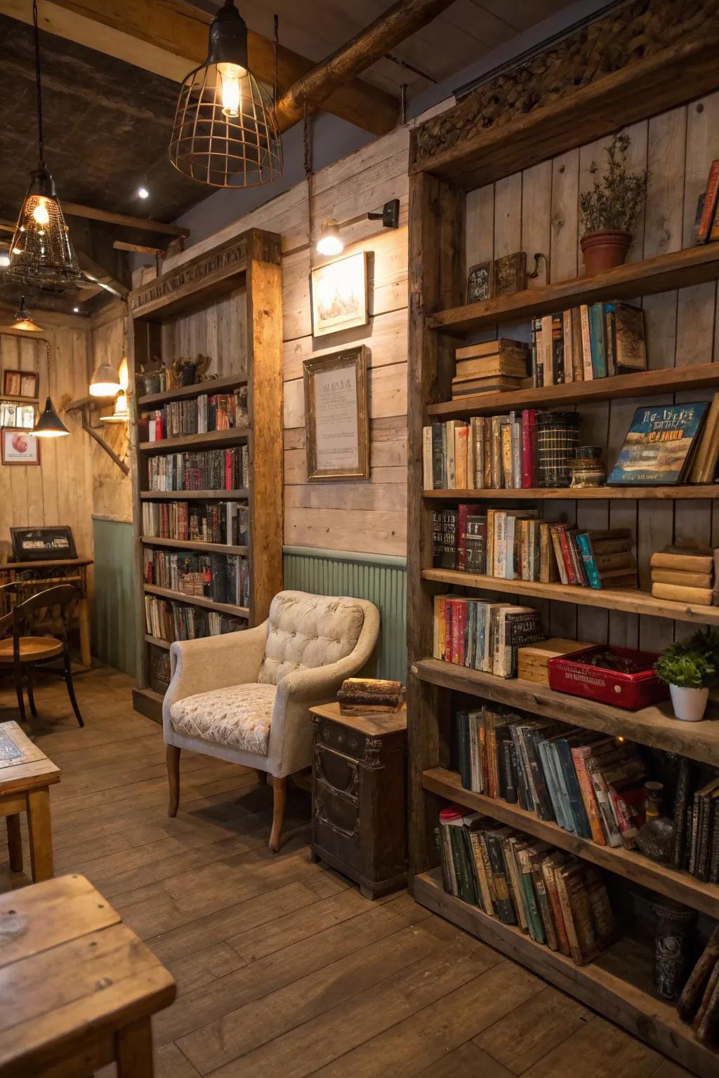 A country nook, integrating history with comfort.