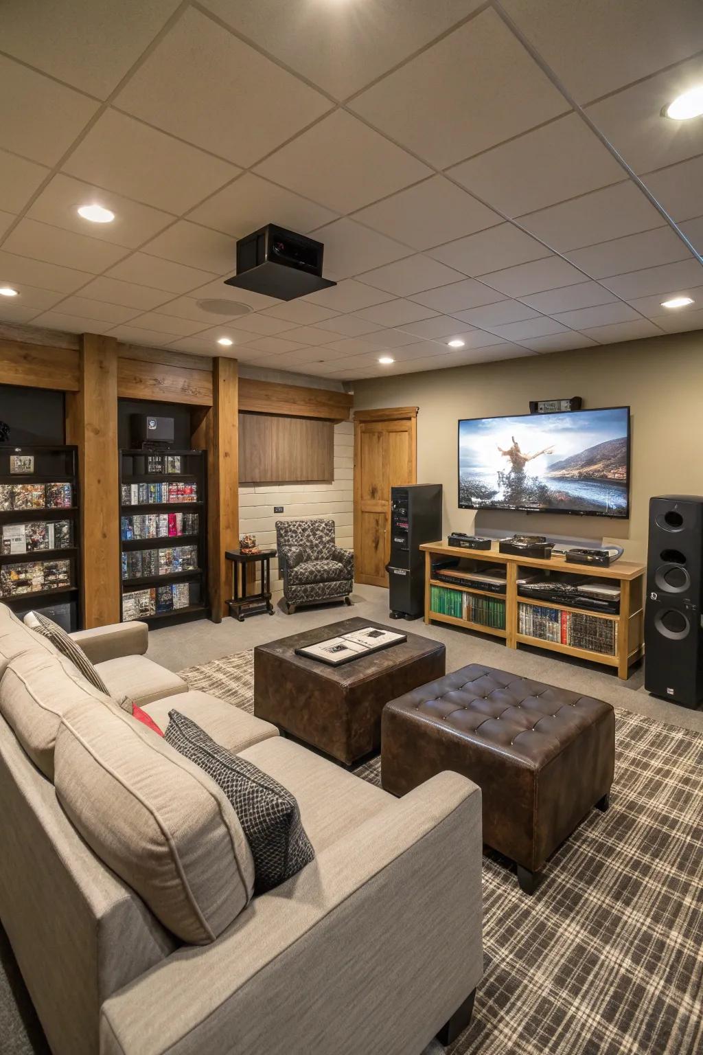 An audio system adds magnitude to your fun space adventure.