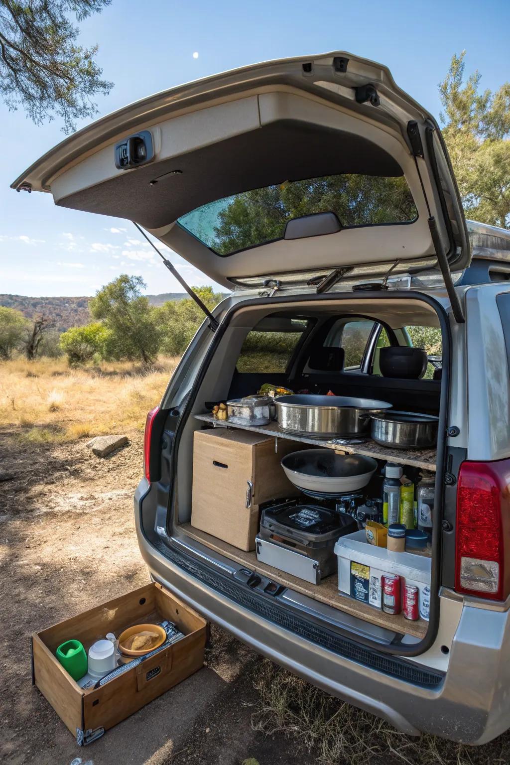 Get innovative with your area by utilizing your vehicle.