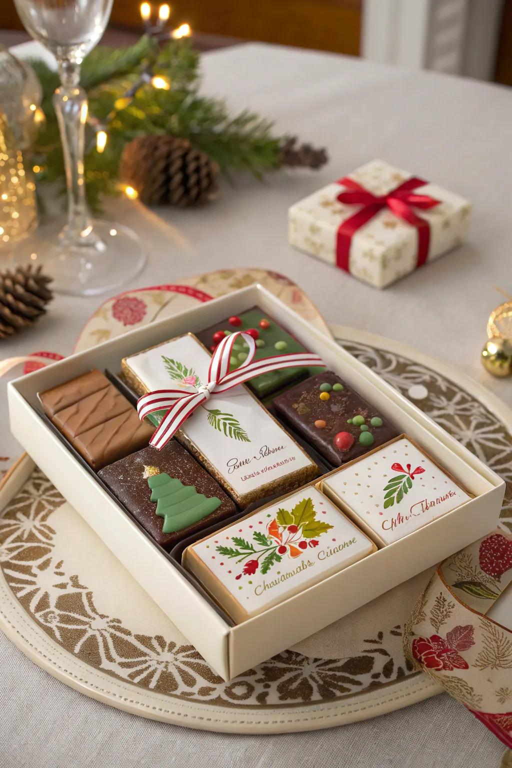 Fine Chocolate Selection for a touch of class this Christmas.