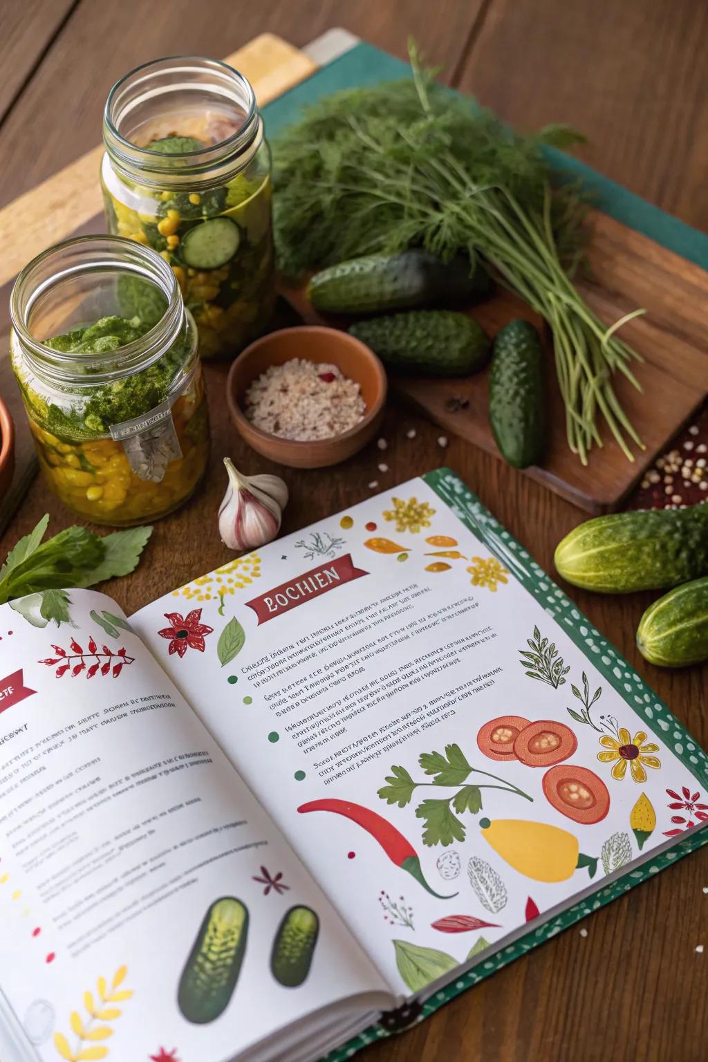 Explore new flavors with a gherkin recipe collection.