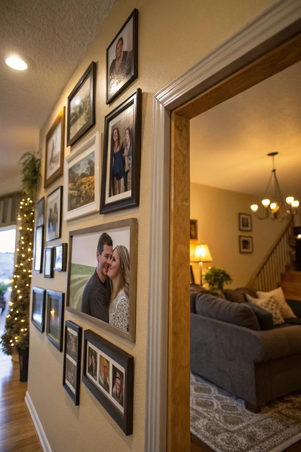 Uneven symmetries propose a modern and artistic style.