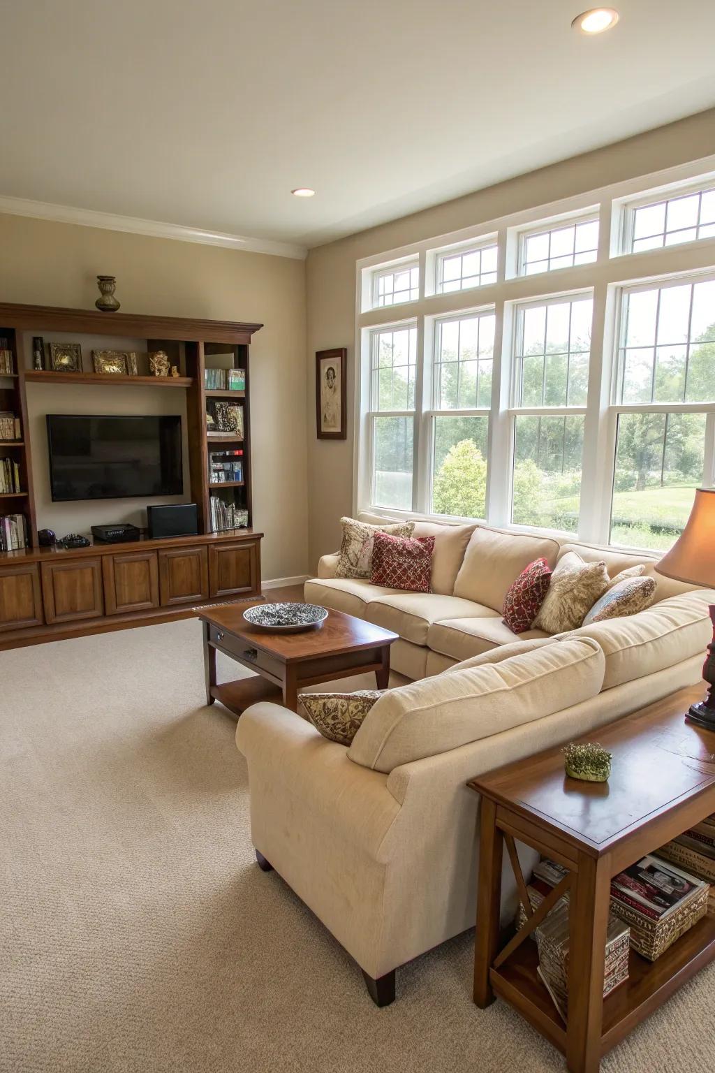 A practical layout ensures both style and comfort.