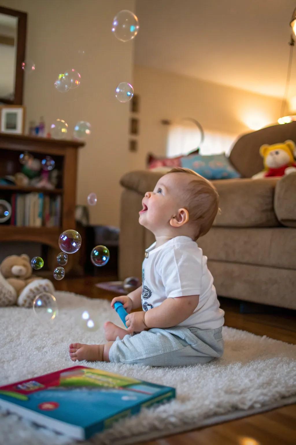 Delight and wonder in a world of bubbles.