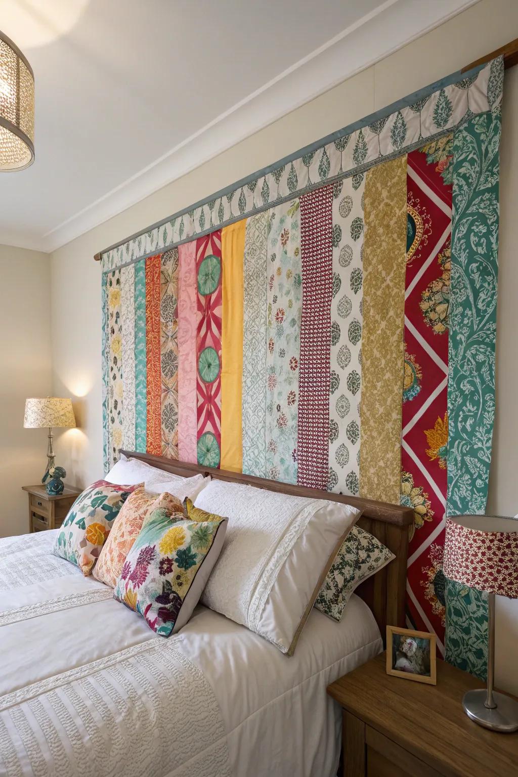 Textile borders contribute a snug and distinctive touch to your decor.